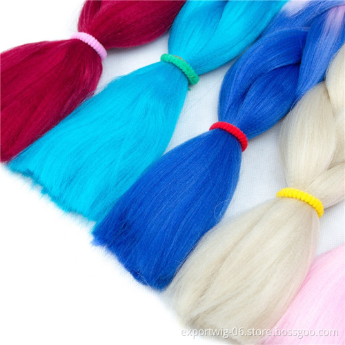 Ombre Jumbo Synthetic Braiding Hair High Temprature Fiber Extensions 165gram 32inch Synthetic Braids Long Crochet Braids Hair